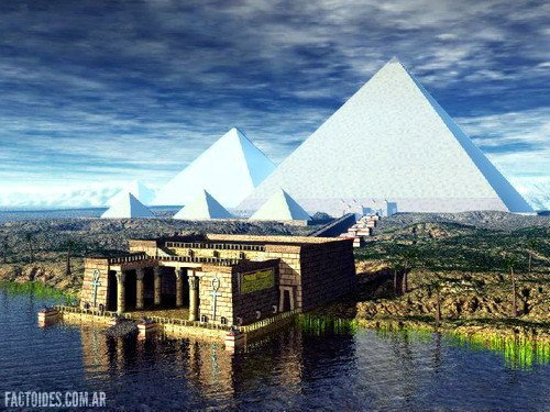 What The Great Pyramid Looked Like More Than 4,000 Years Ago - The Town ...